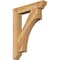 Ekena Millwork Westlake Slat Rough Sawn Bracket, Western Red Cedar, 4"W x 24"D x 32"H BKT04X24X32WTL06RWR - alternate 1